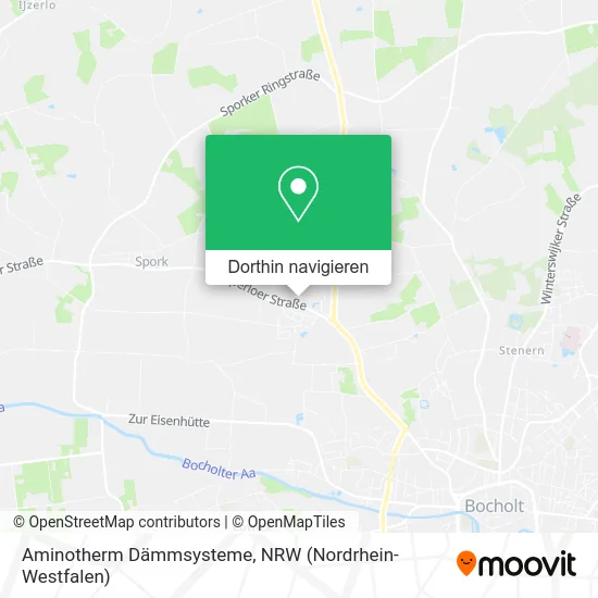 Aminotherm Dämmsysteme Karte