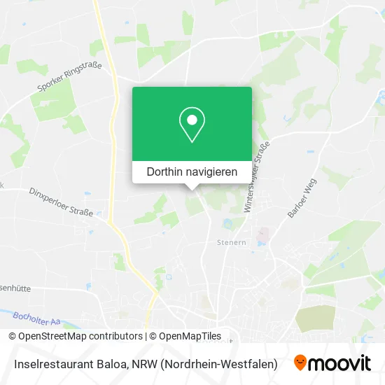 Inselrestaurant Baloa Karte