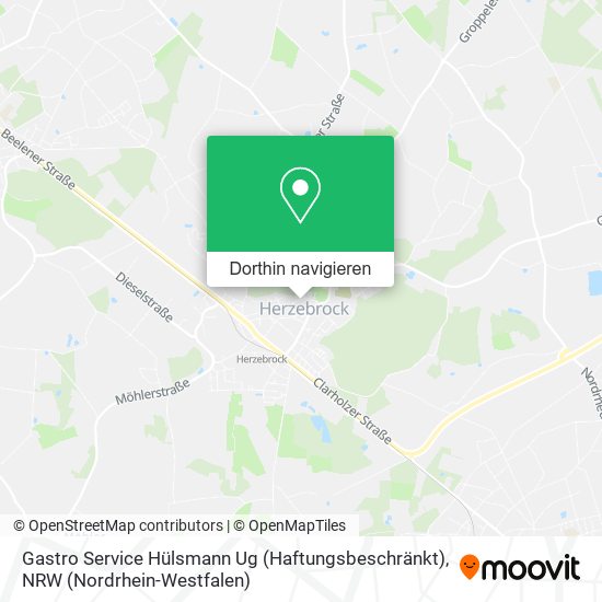 Gastro Service Hülsmann Ug (Haftungsbeschränkt) Karte