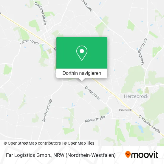 Far Logistics Gmbh. Karte