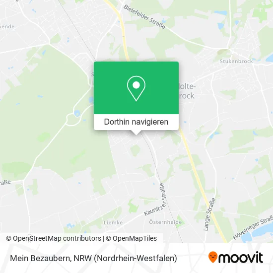 Mein Bezaubern Karte