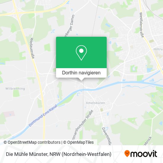Die Mühle Münster Karte