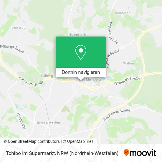 Tchibo im Supermarkt Karte