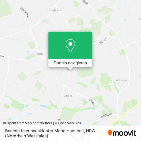 Benediktinerinnenkloster Maria Hamicolt Karte