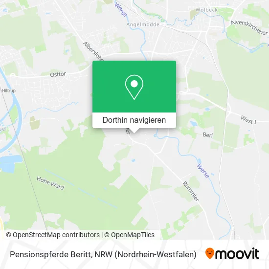 Pensionspferde Beritt Karte