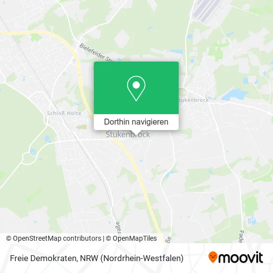 Freie Demokraten Karte