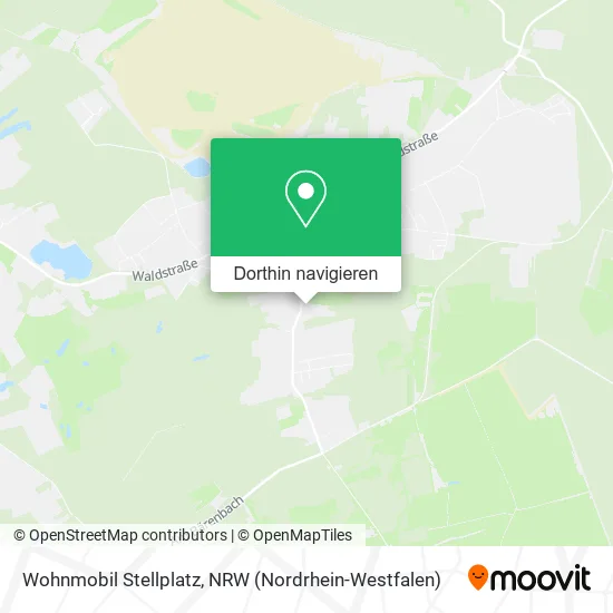 Wohnmobil Stellplatz Karte