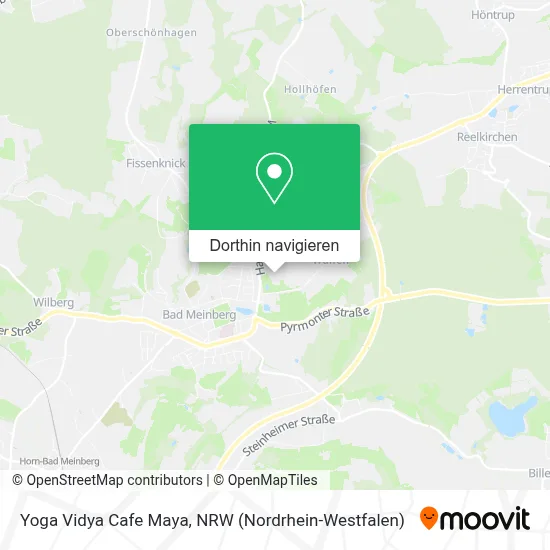 Yoga Vidya Cafe Maya Karte