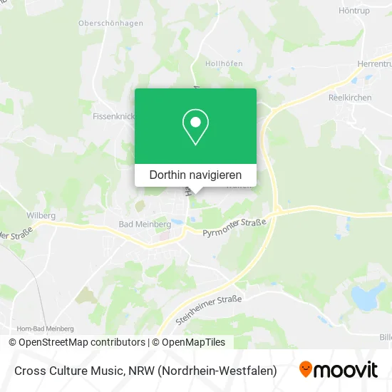 Cross Culture Music Karte