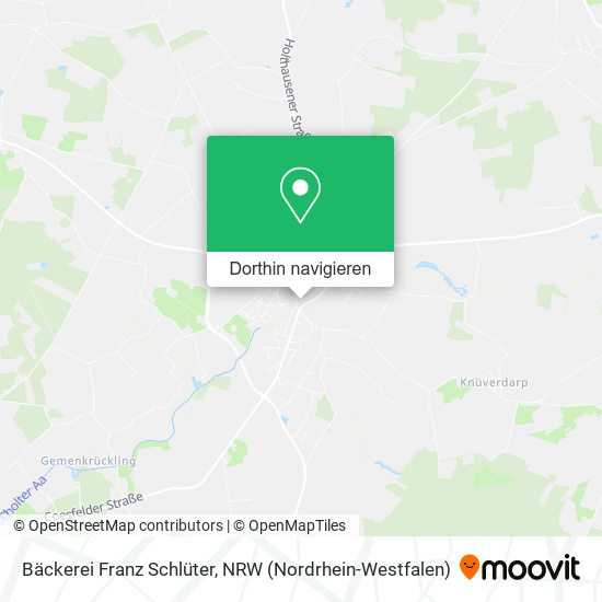 Bäckerei Franz Schlüter Karte