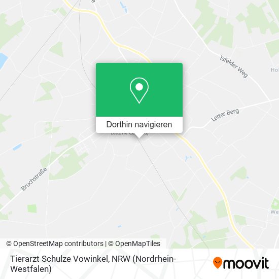 Tierarzt Schulze Vowinkel Karte