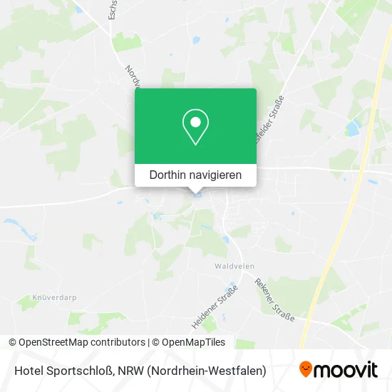 Hotel Sportschloß Karte