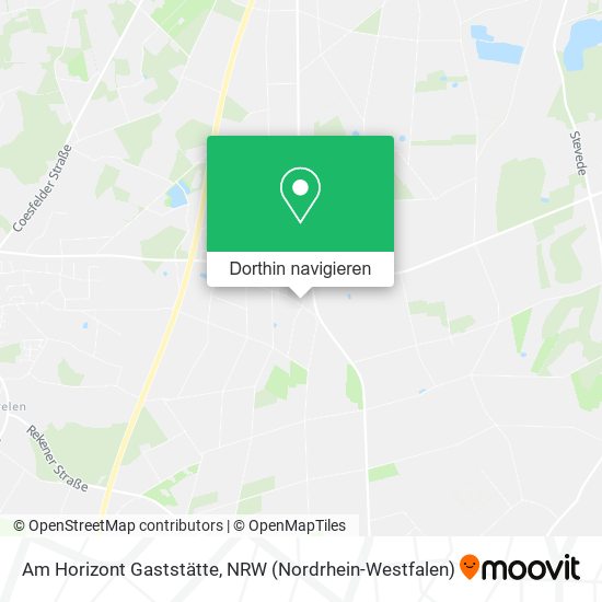 Am Horizont Gaststätte Karte