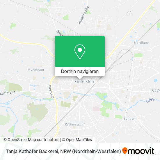 Tanja Kathöfer Bäckerei Karte