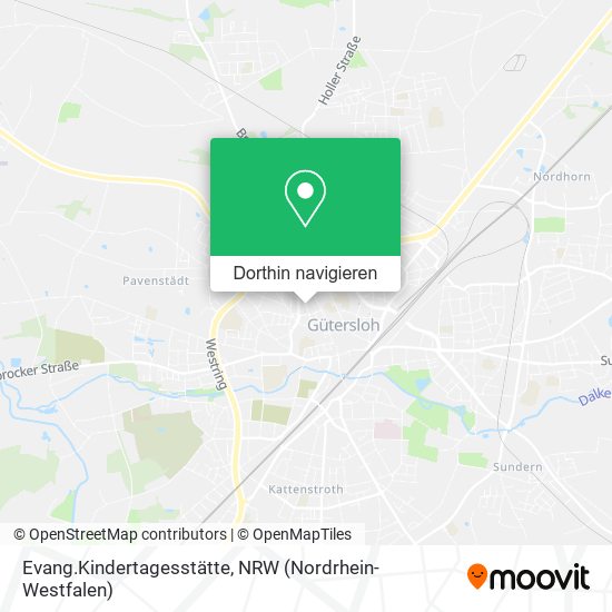 Evang.Kindertagesstätte Karte