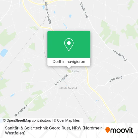 Sanitär- & Solartechnik Georg Rust Karte