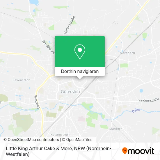 Little King Arthur Cake & More Karte