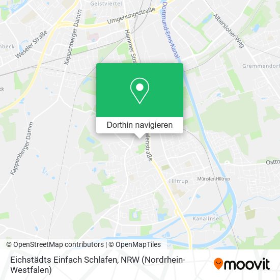 Eichstädts Einfach Schlafen Karte