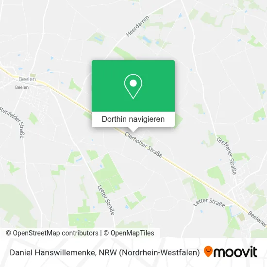 Daniel Hanswillemenke Karte