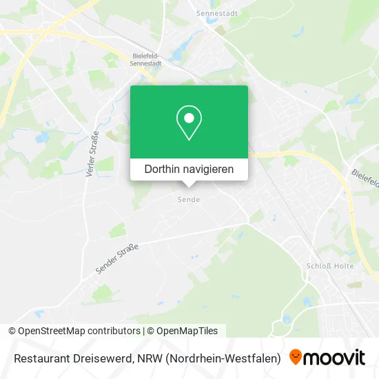 Restaurant Dreisewerd Karte