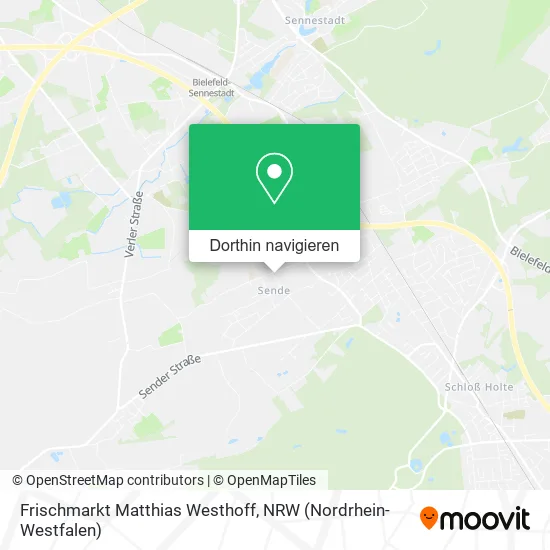 Frischmarkt Matthias Westhoff Karte