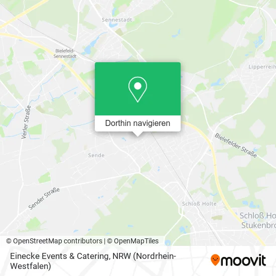 Einecke Events & Catering Karte