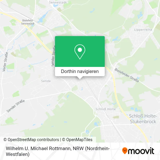 Wilhelm U. Míchael Rottmann Karte