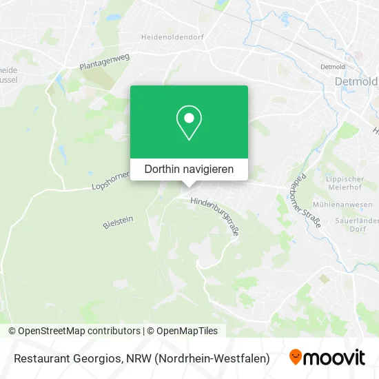 Restaurant Georgios Karte