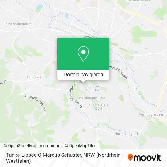 Tunke-Lippec O Marcus Schuster Karte