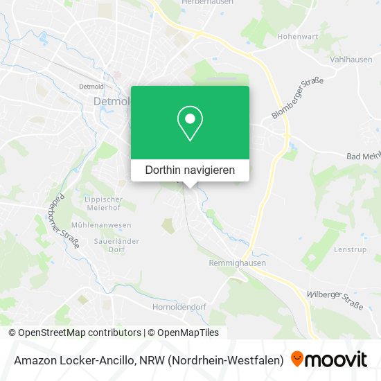 Amazon Locker-Ancillo Karte