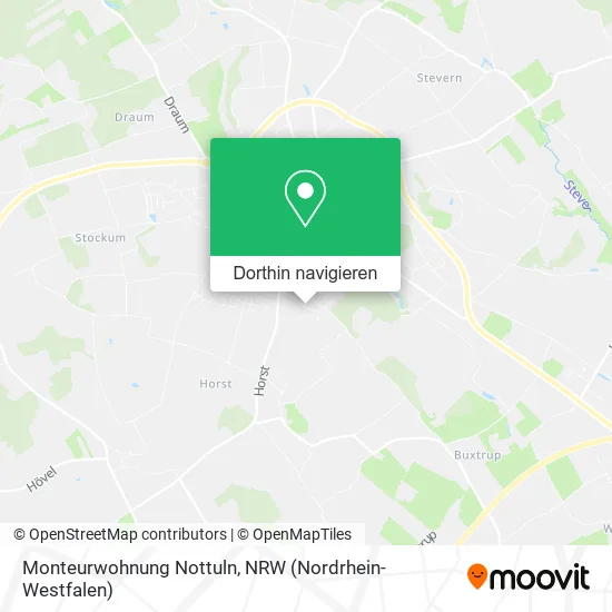 Monteurwohnung Nottuln Karte