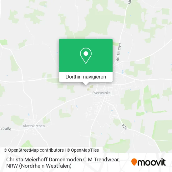 Christa Meierhoff Damenmoden C M Trendwear Karte