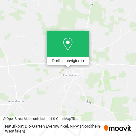 Naturkost Bio-Garten Everswinkel Karte