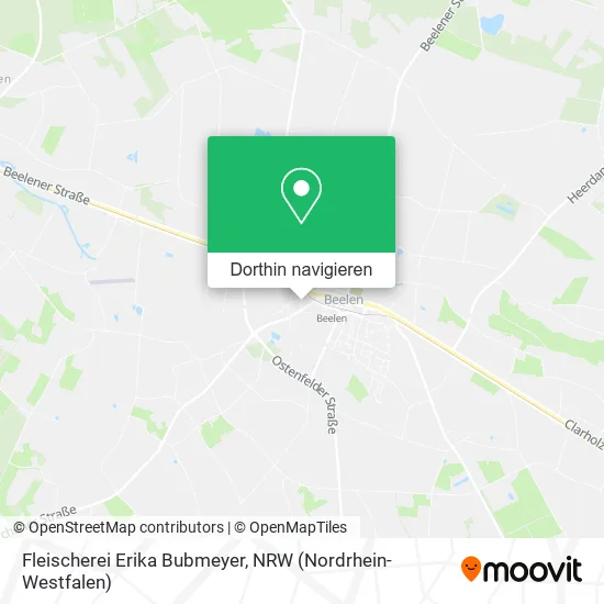 Fleischerei Erika Bubmeyer Karte