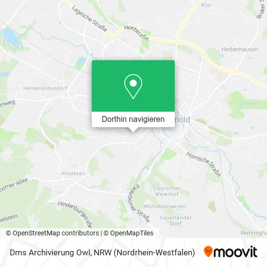 Dms Archivierung Owl Karte