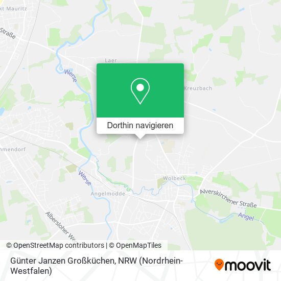 Günter Janzen Großküchen Karte