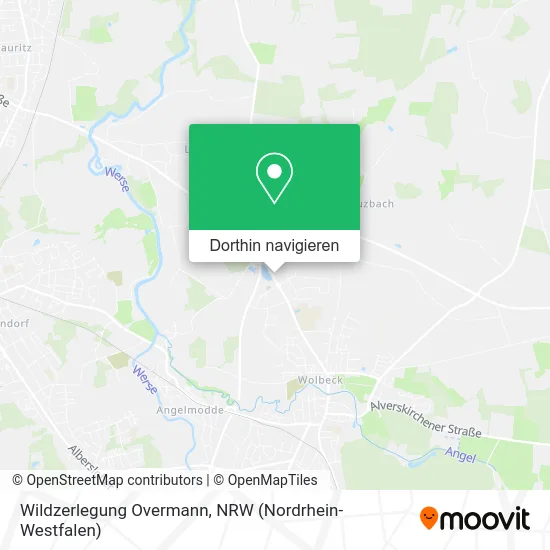 Wildzerlegung Overmann Karte