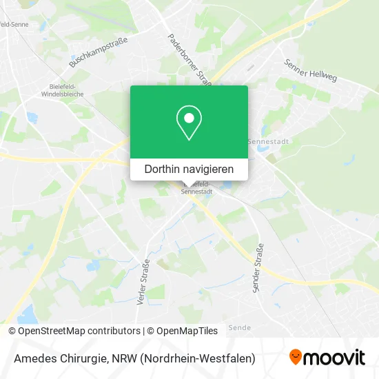 Amedes Chirurgie Karte