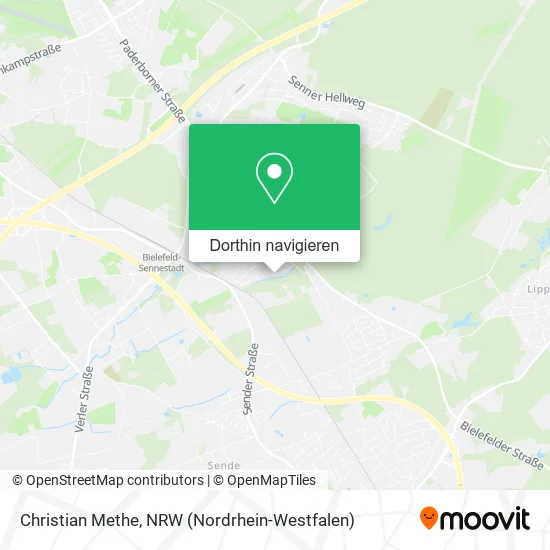 Christian Methe Karte