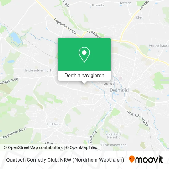 Quatsch Comedy Club Karte