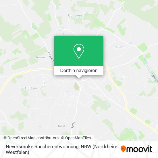 Neversmoke Raucherentwöhnung Karte