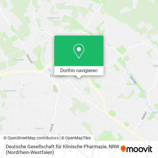 Deutsche Gesellschaft für Klinische Pharmazie Karte