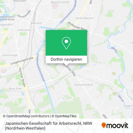Japanischen Gesellschaft für Arbeitsrecht Karte