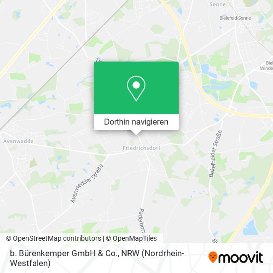 b. Bürenkemper GmbH & Co. Karte