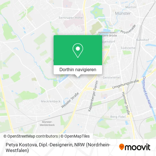 Petya Kostova, Dipl.-Designerin Karte