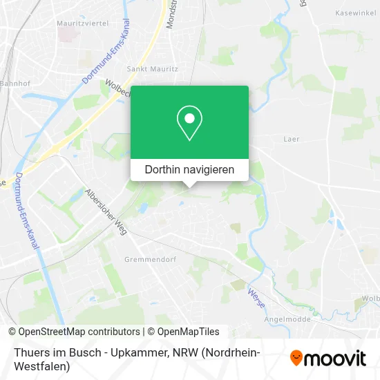 Thuers im Busch - Upkammer Karte