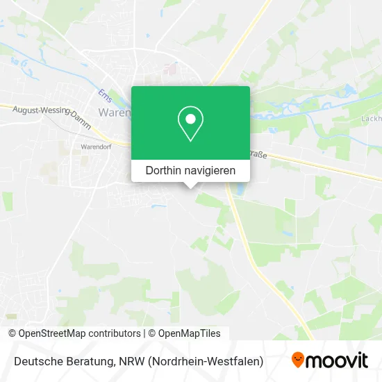 Deutsche Beratung Karte