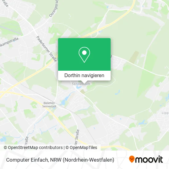 Computer Einfach Karte