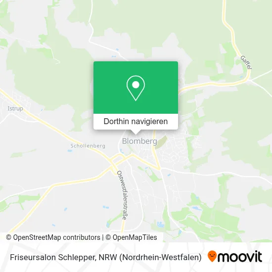 Friseursalon Schlepper Karte