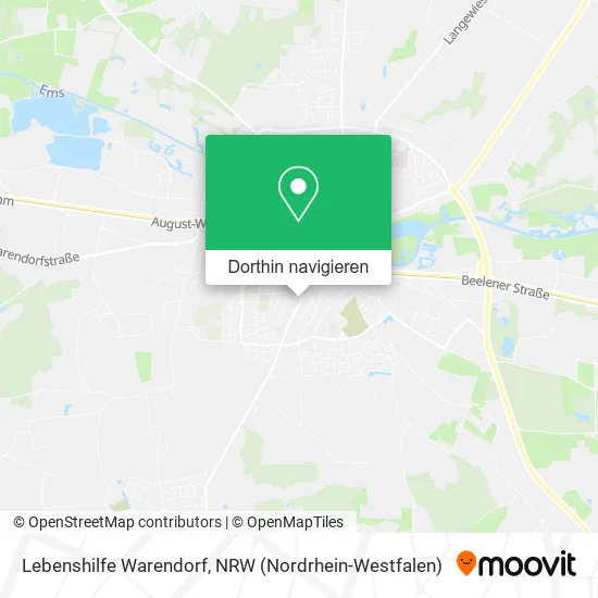 Lebenshilfe Warendorf Karte